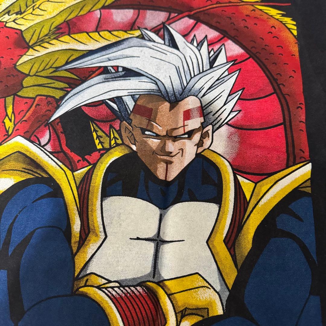 に*ん様 新品 ドラゴンボールGT Tシャツ 黒 大判プリント 鳥山明 古着 ヴ