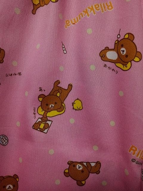 レア☆リラックマ&キイロイトリ☆パジャマ上下セット ピンク M☆新品未使用タグ付