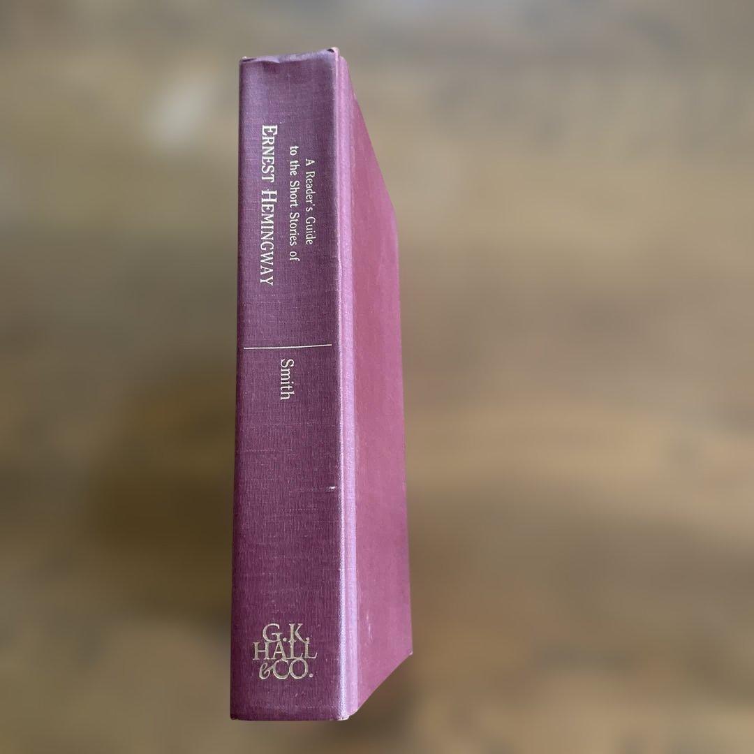 洋書 Reader's Guide Ernest Hemingway
