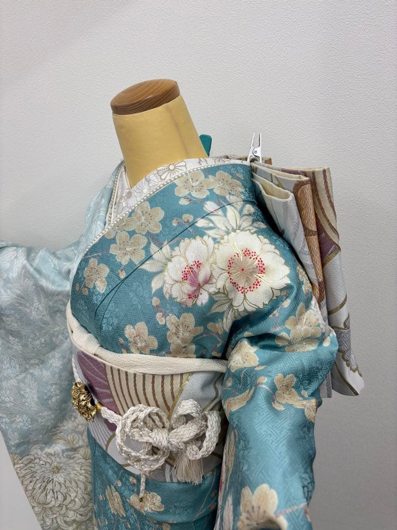 ≪即着用可能≫ 振袖 正絹 フルセット 160cm~170cmの方用【990】
