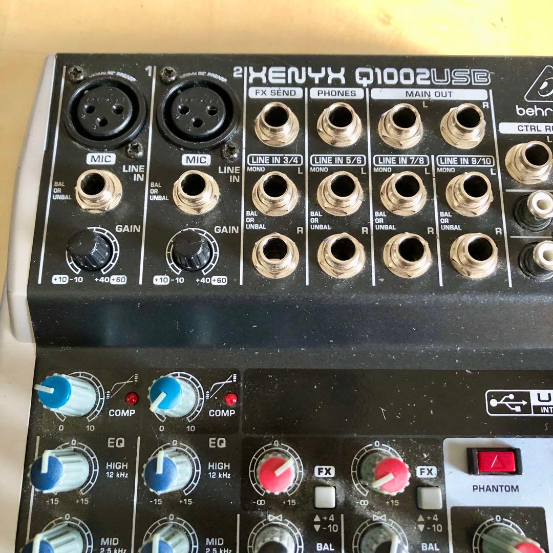 Behringer ベリンガー XENYX Q1002USB アナログミキサー