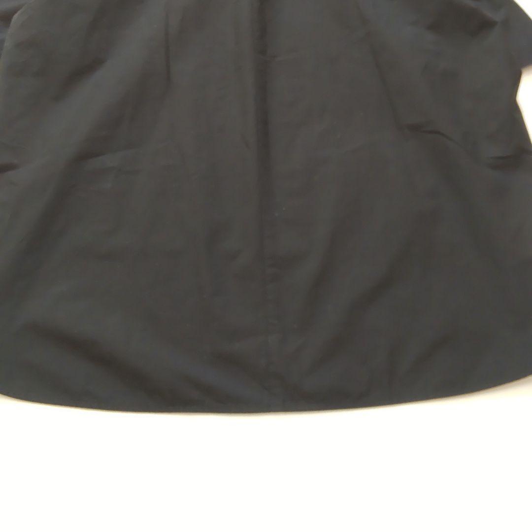 美品 22SS エンフォルド タイプライター ドレープネック Tシャツ ブラック
