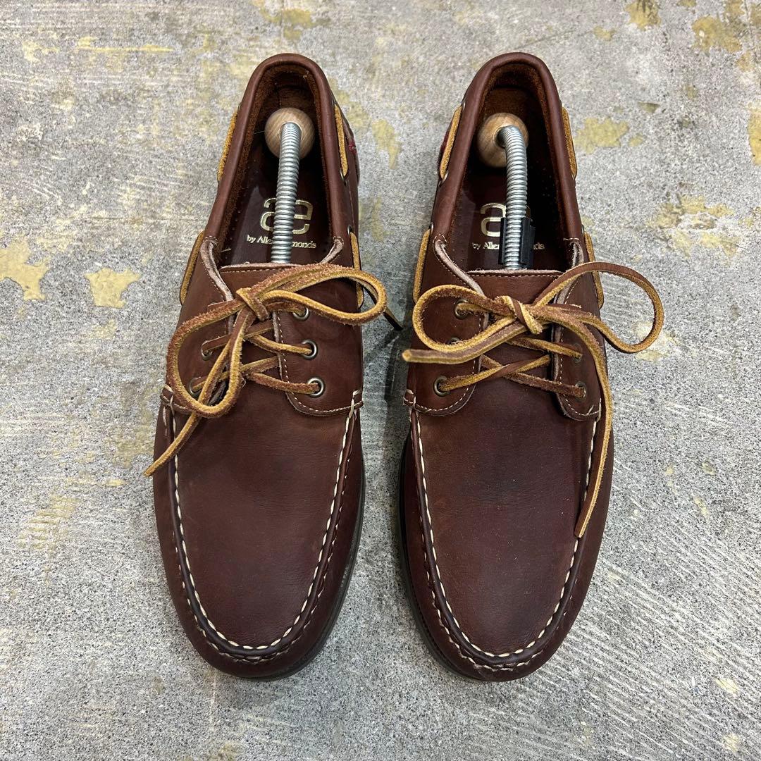 極美 Allen Edmonds モカシン デッキシューズ 9 1/2