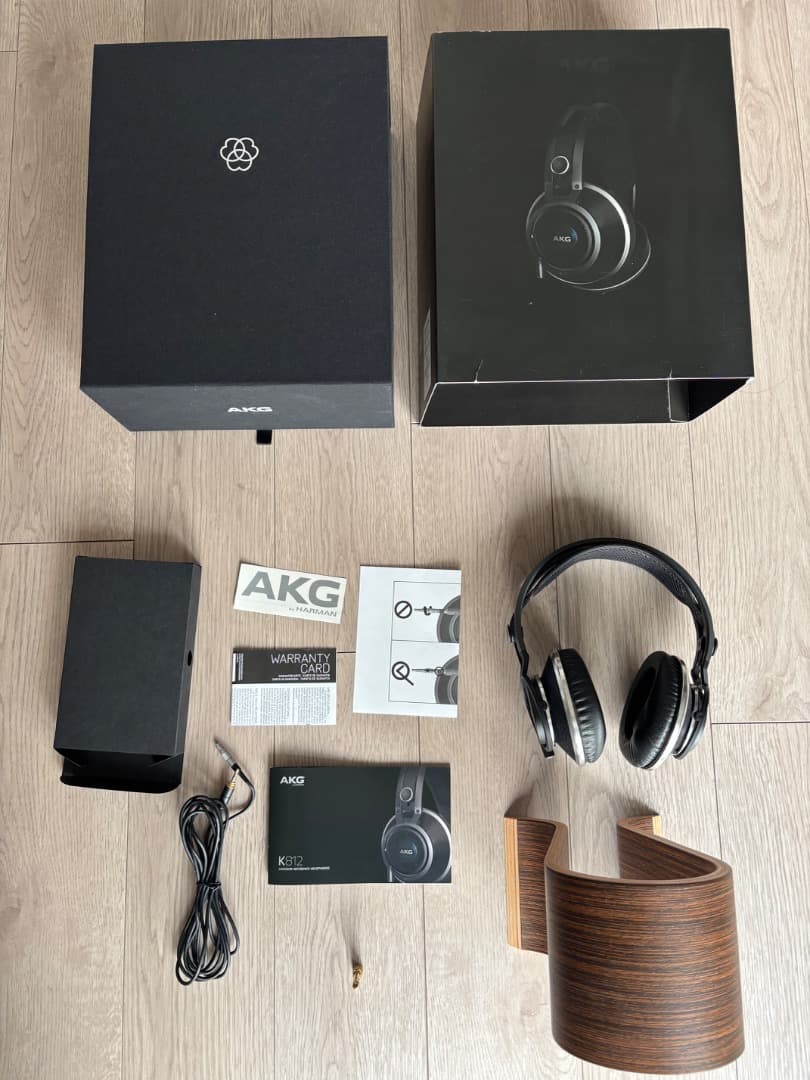 【ワンオーナー美品】AKG K812-Y3＋純正イヤーパッド（1万円相当）付き