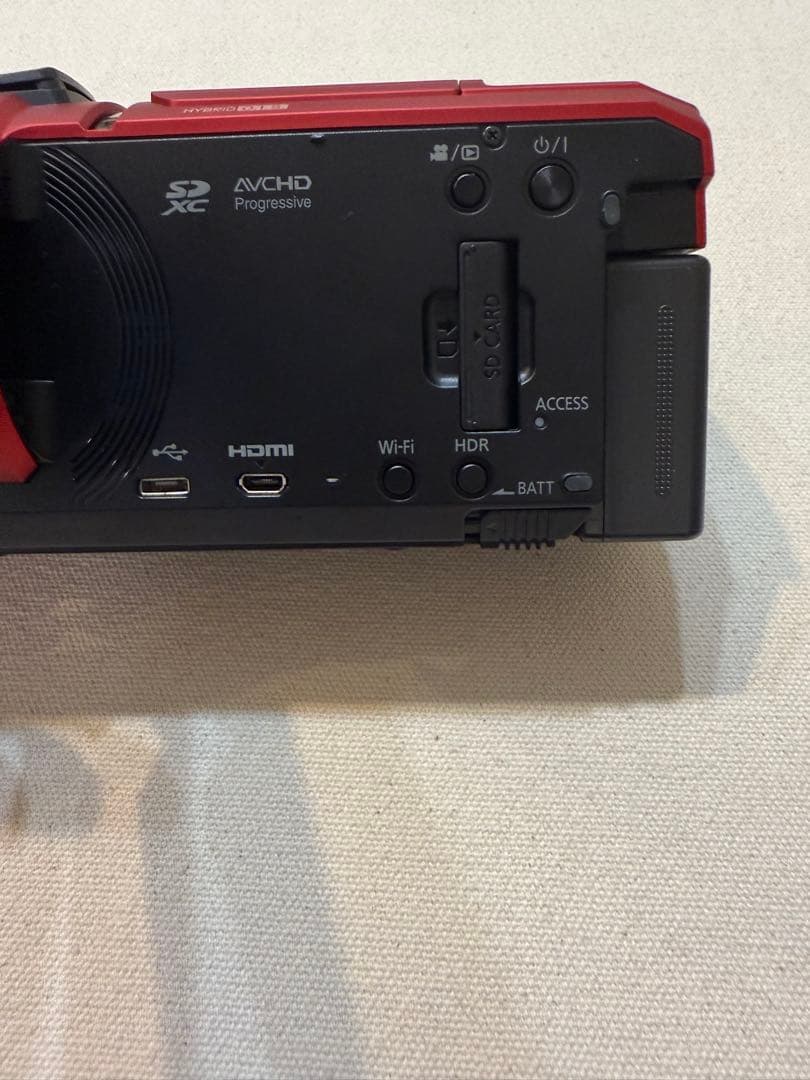 Panasonic HC-VX1M 4K ビデオカメラ Leica レッド　美品