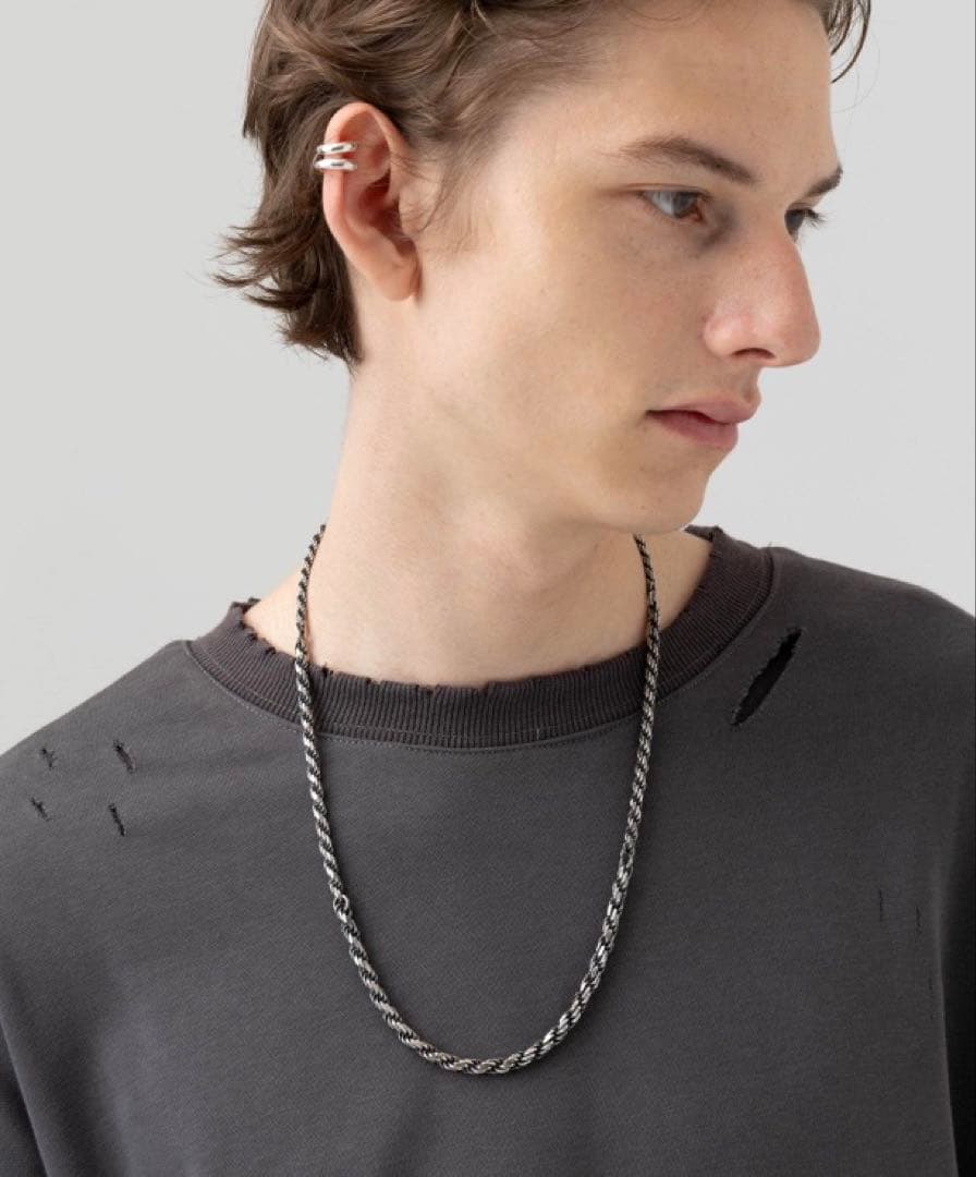 MB OX JEWELRy Chain Necklace（ヴィンテージシルバー）