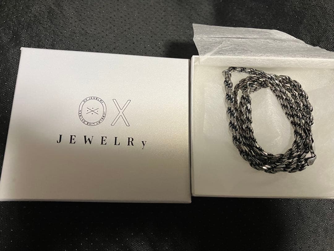 MB OX JEWELRy Chain Necklace（ヴィンテージシルバー）