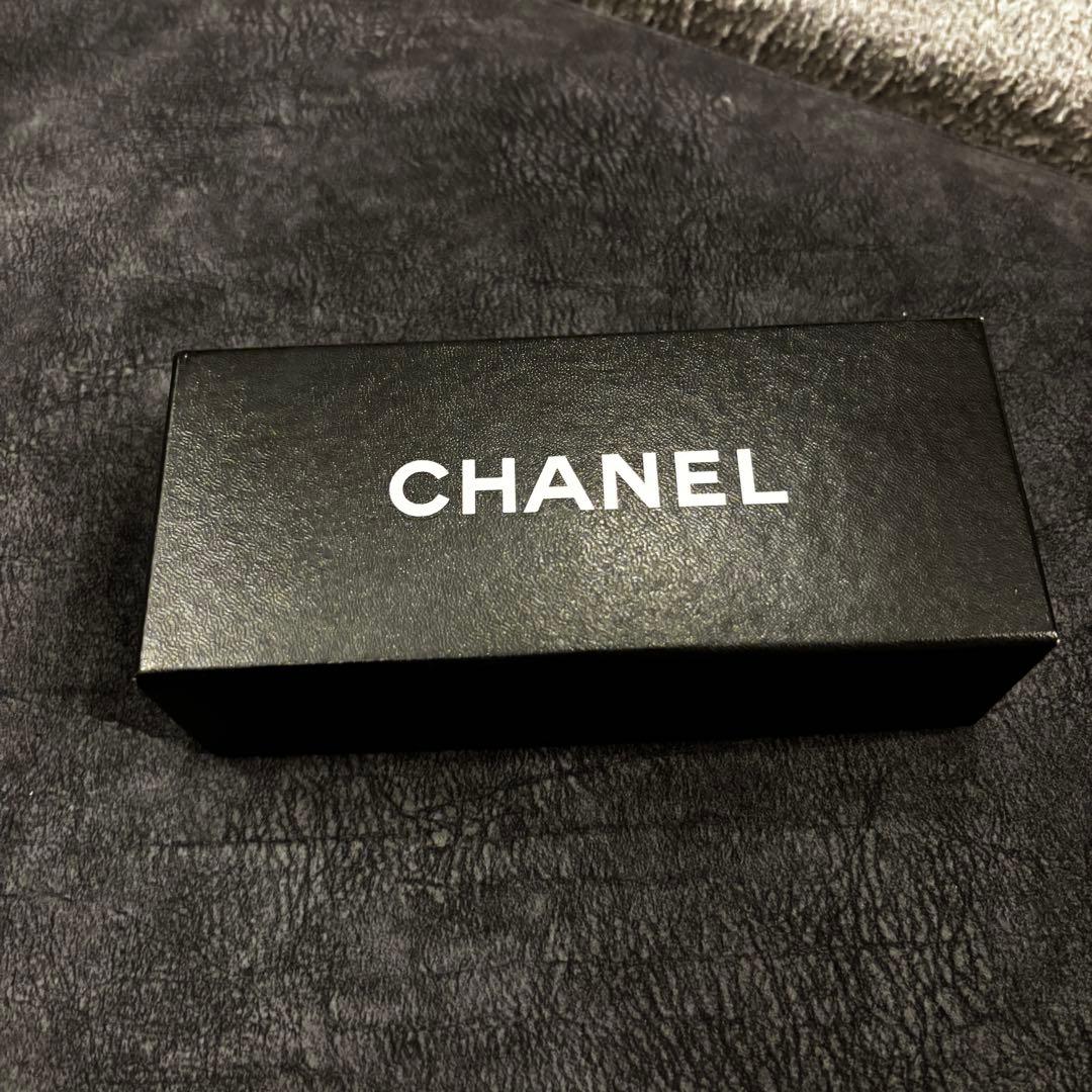 CHANEL メガネ ココマーク リボンラメ