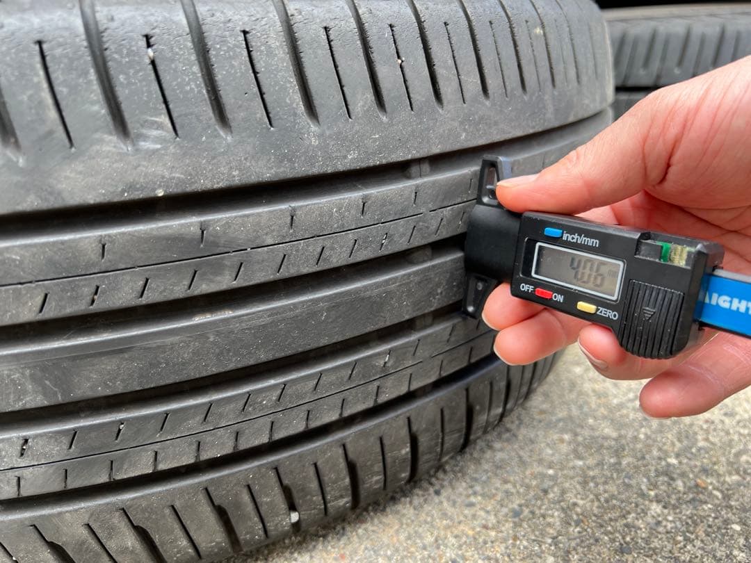 2022年製 215/50R18 ダンロップ EC300+ 中古 2本 ヤリクロ
