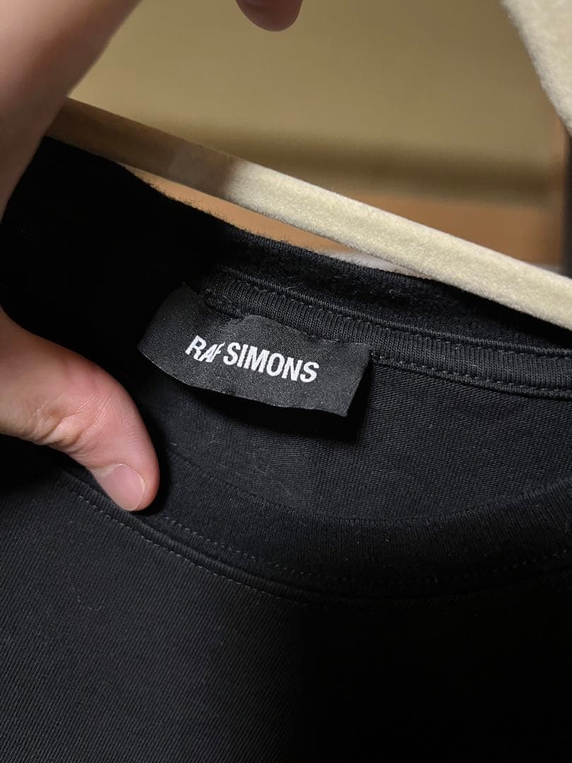 Raf Simons グラフィックTシャツ ブラック