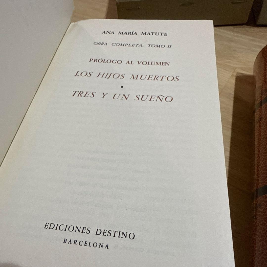 Ana María Matute Obra Completa 1・2巻セット