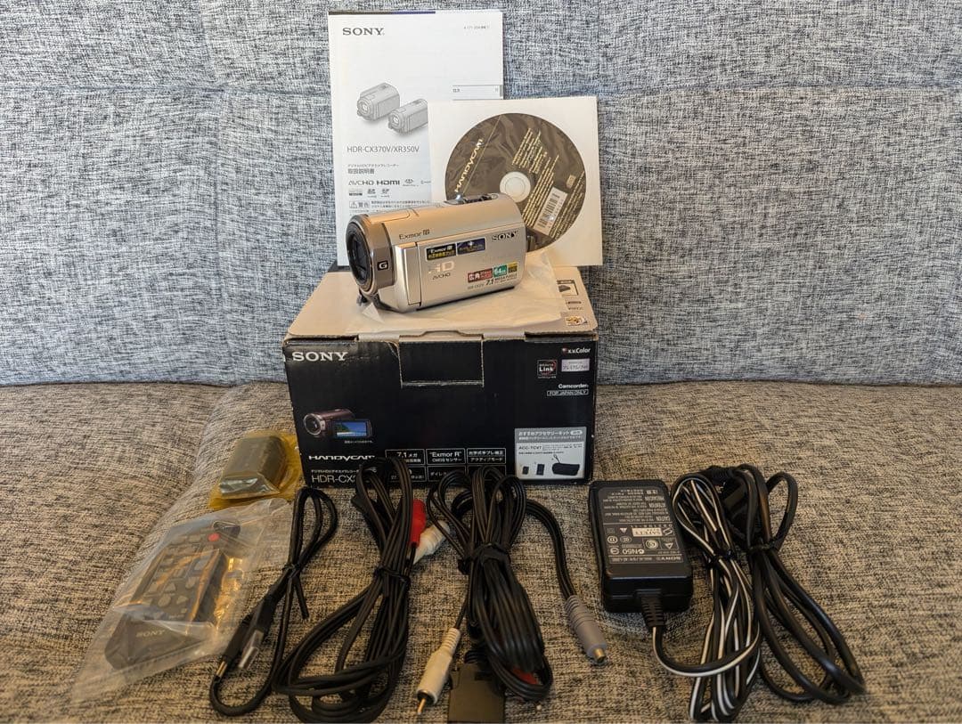 【週末限定値下げ】SONY HDR-CX370V ビデオカメラ