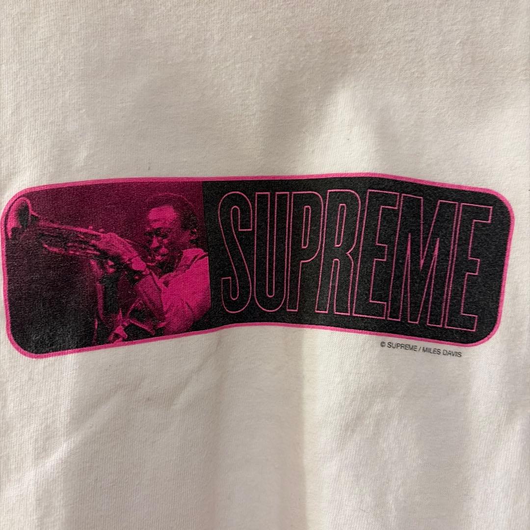 ［値下げ］Supreme MILES DAVIS TEE - White