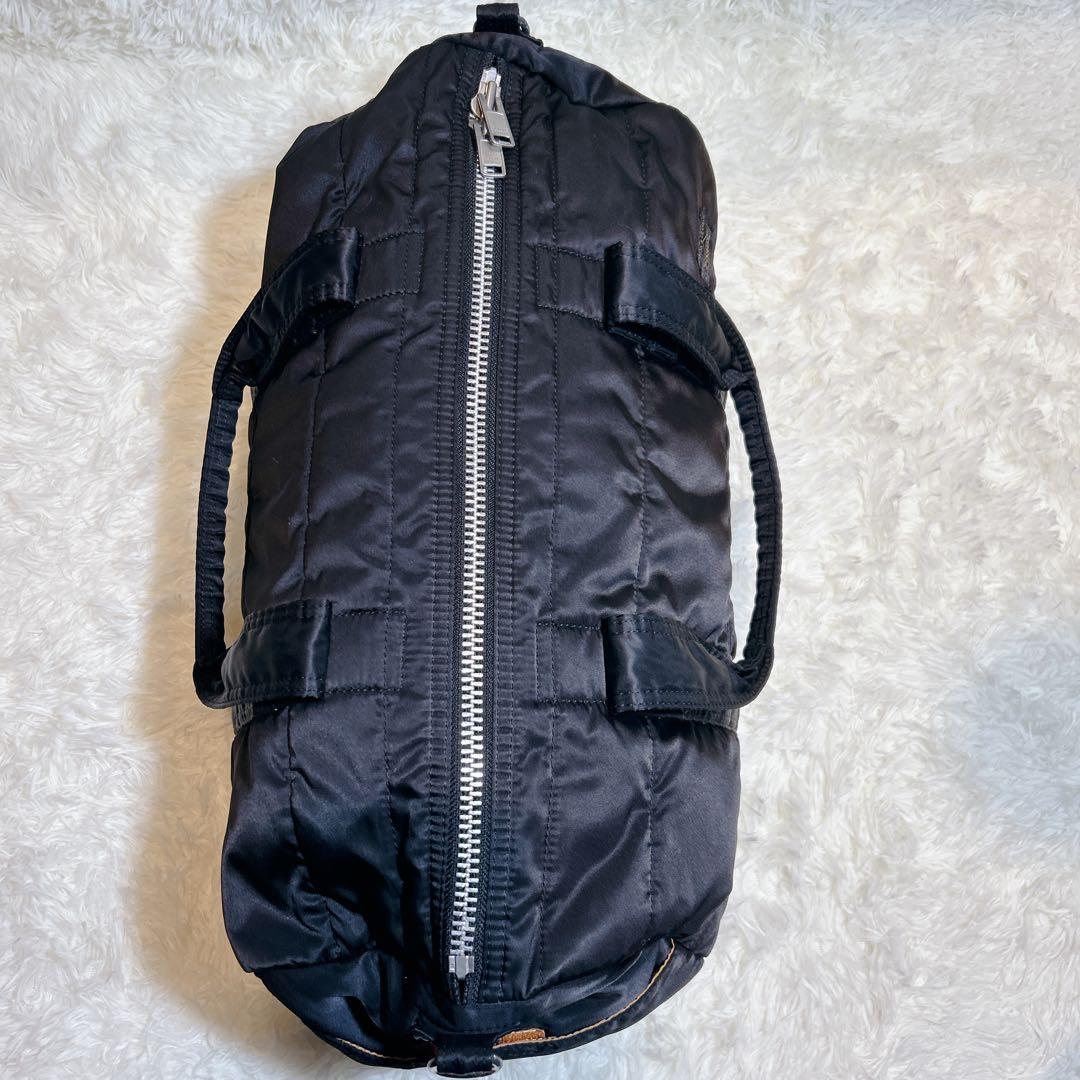 美品✨PORTER ポーター タンカー 2WAYボストンバッグ ブラック