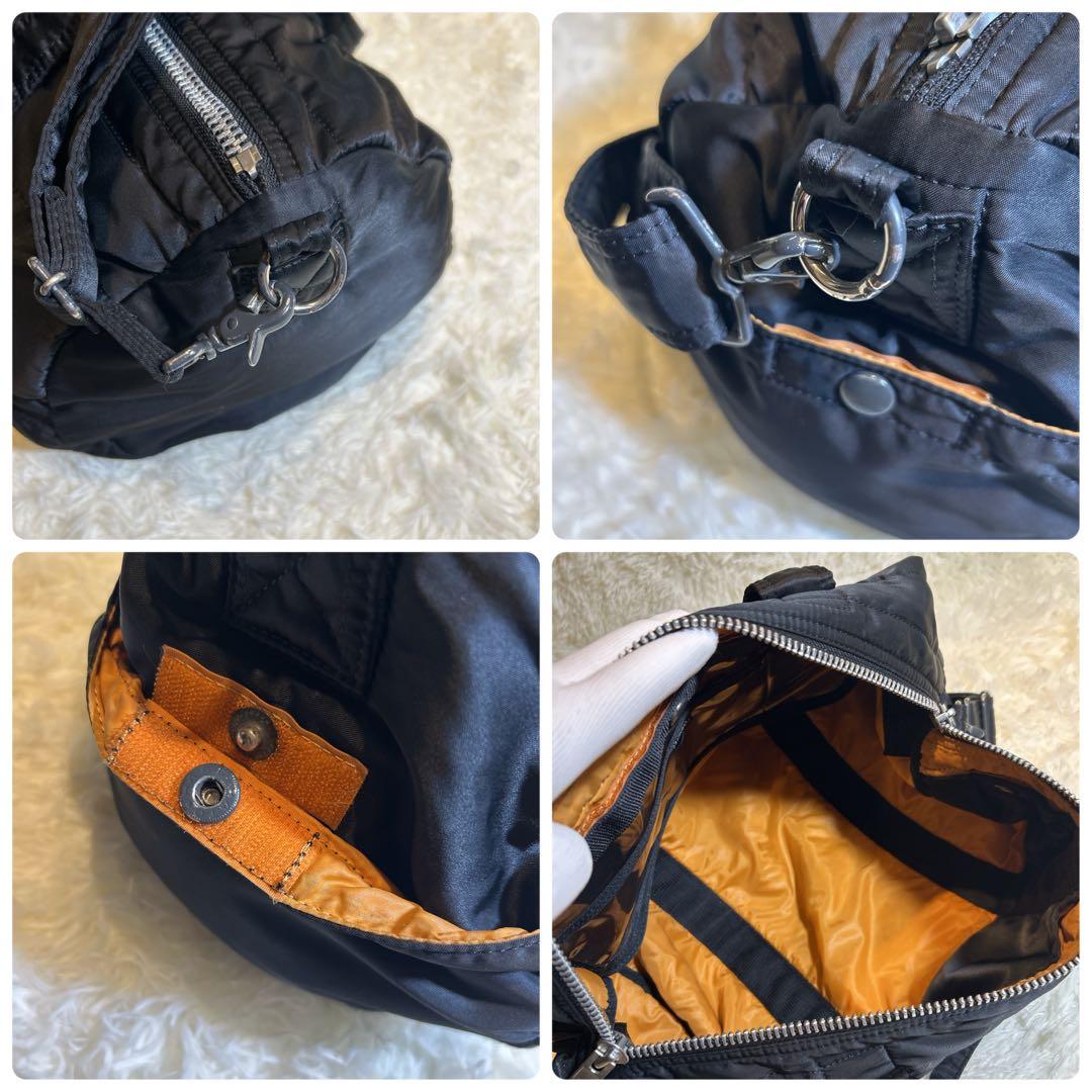 美品✨PORTER ポーター タンカー 2WAYボストンバッグ ブラック