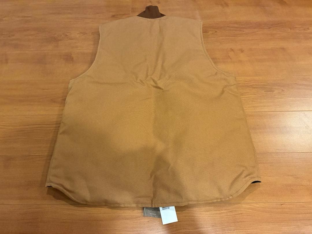 Carhartt カーハート ダックベスト ブラウン L TALLサイズ