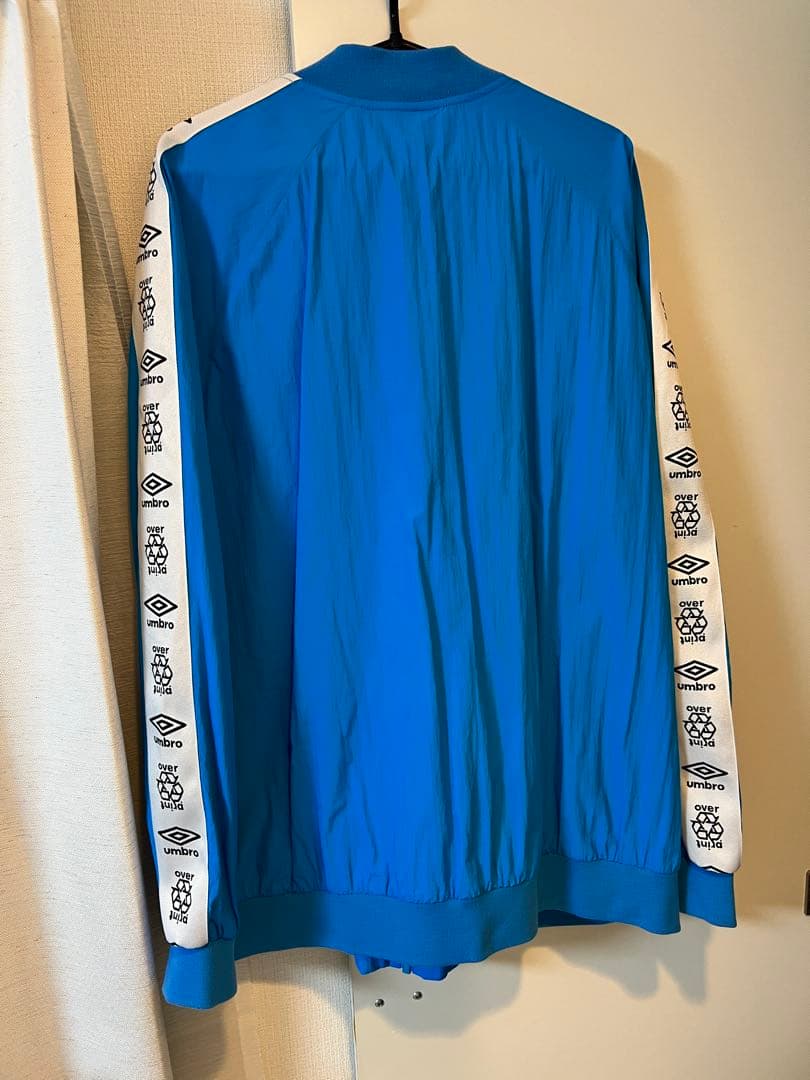 ジャケット・アウター over printUMBRO * OVER PRINT MA-1 BLUE