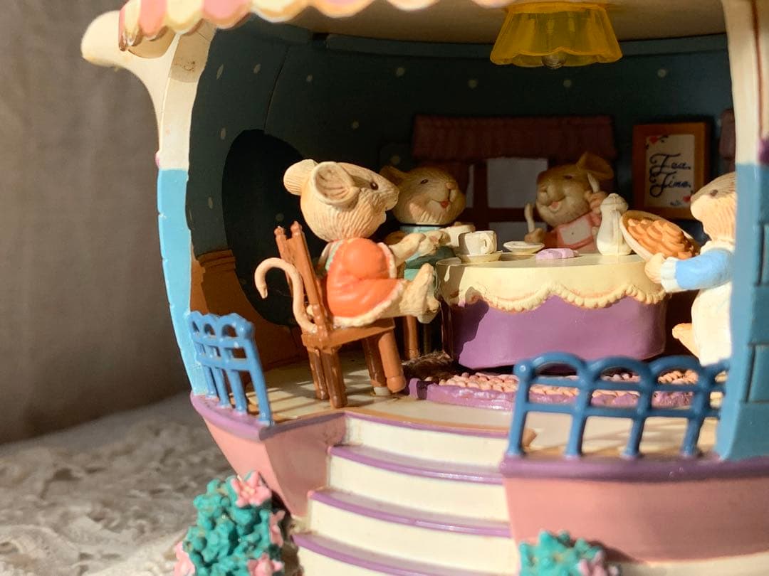 ヴィンテージオルゴール 1992年 ハウスオブロイド ミュージカルティーポット