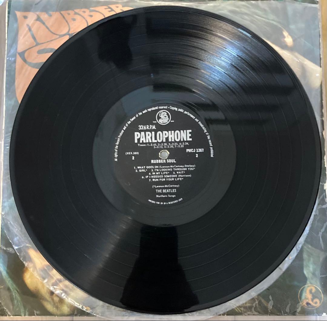 超絶レアLoud南アフリカRubber SoulビートルズBeatlesレコード