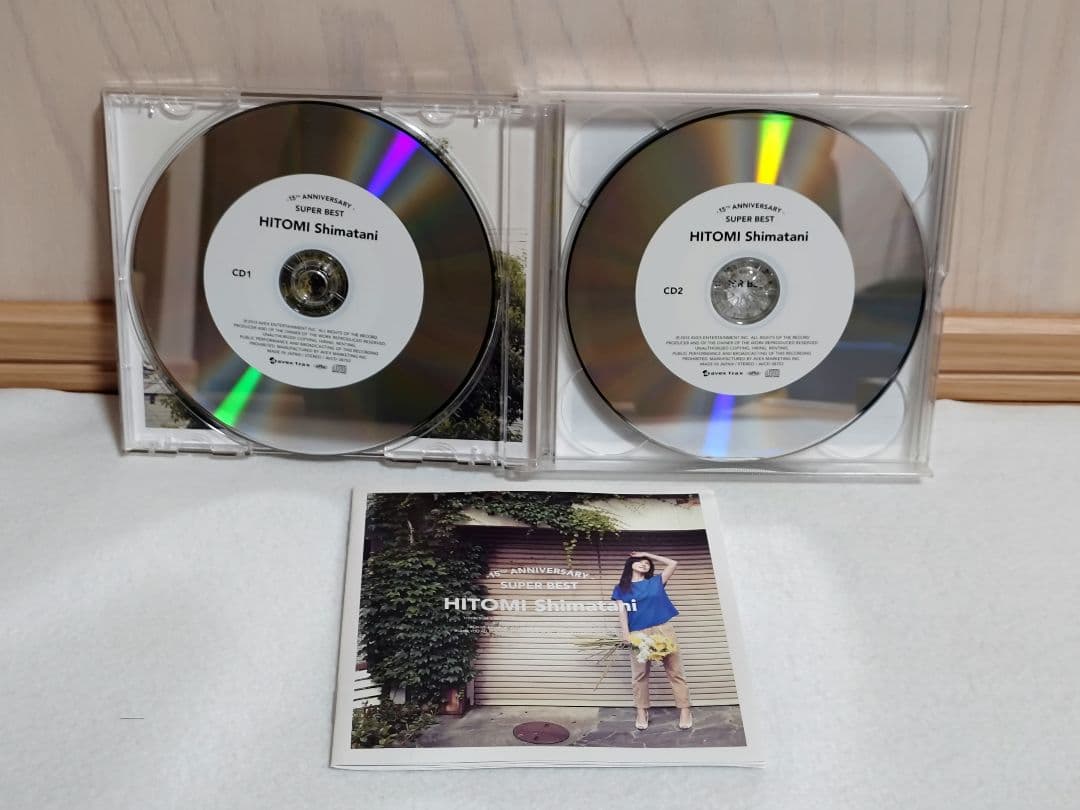 島谷ひとみ/15th SUPER BEST 4枚組 DVD付