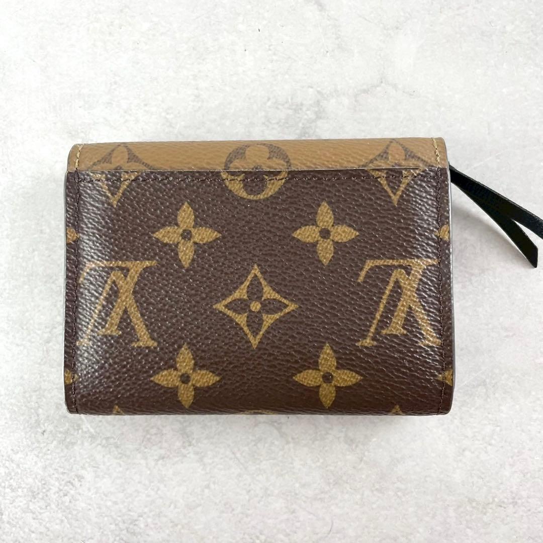 ✨極美品✨ ルイヴィトン モノグラムリバース ポルトモネロザリ コンパクト財布