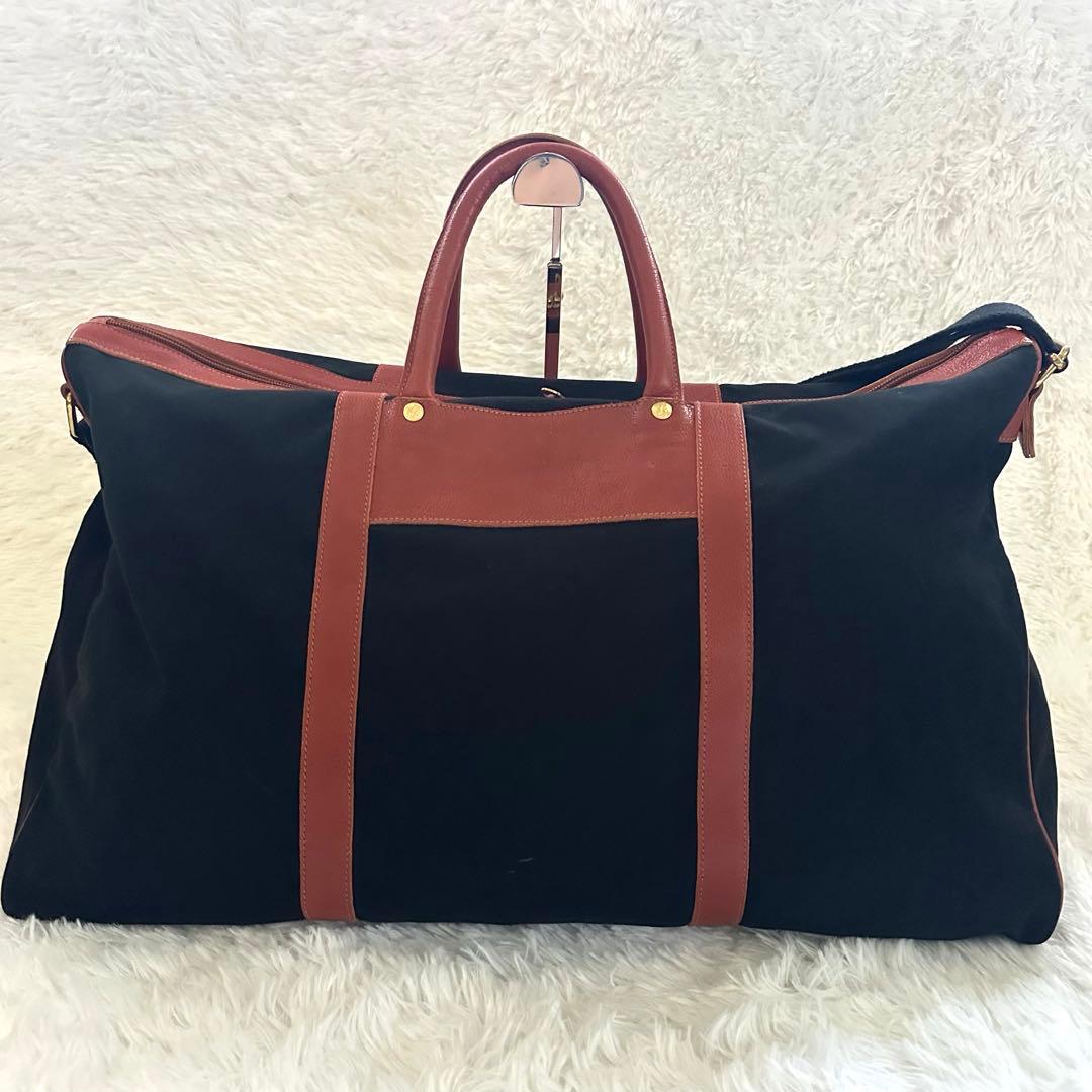 美品 ILBISONTE イルビゾンテ ボストンバッグ トラベルバッグ