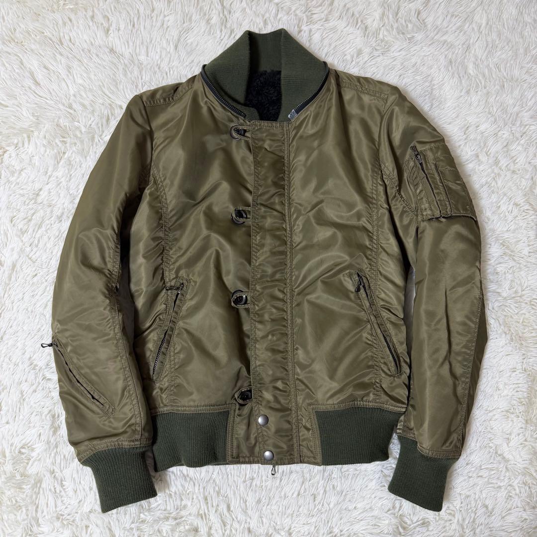 ジャケット・アウター shellac type n2b fur blouson archive L