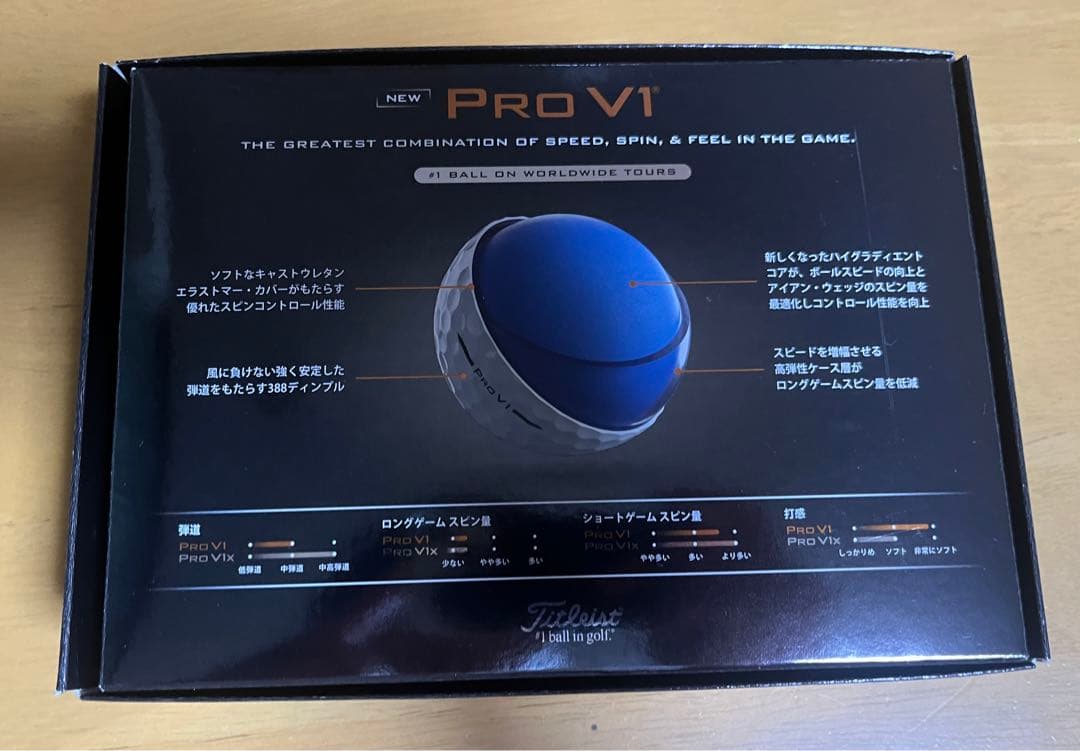 タイトリスト Pro V1 最新 2025モデル 1ダース