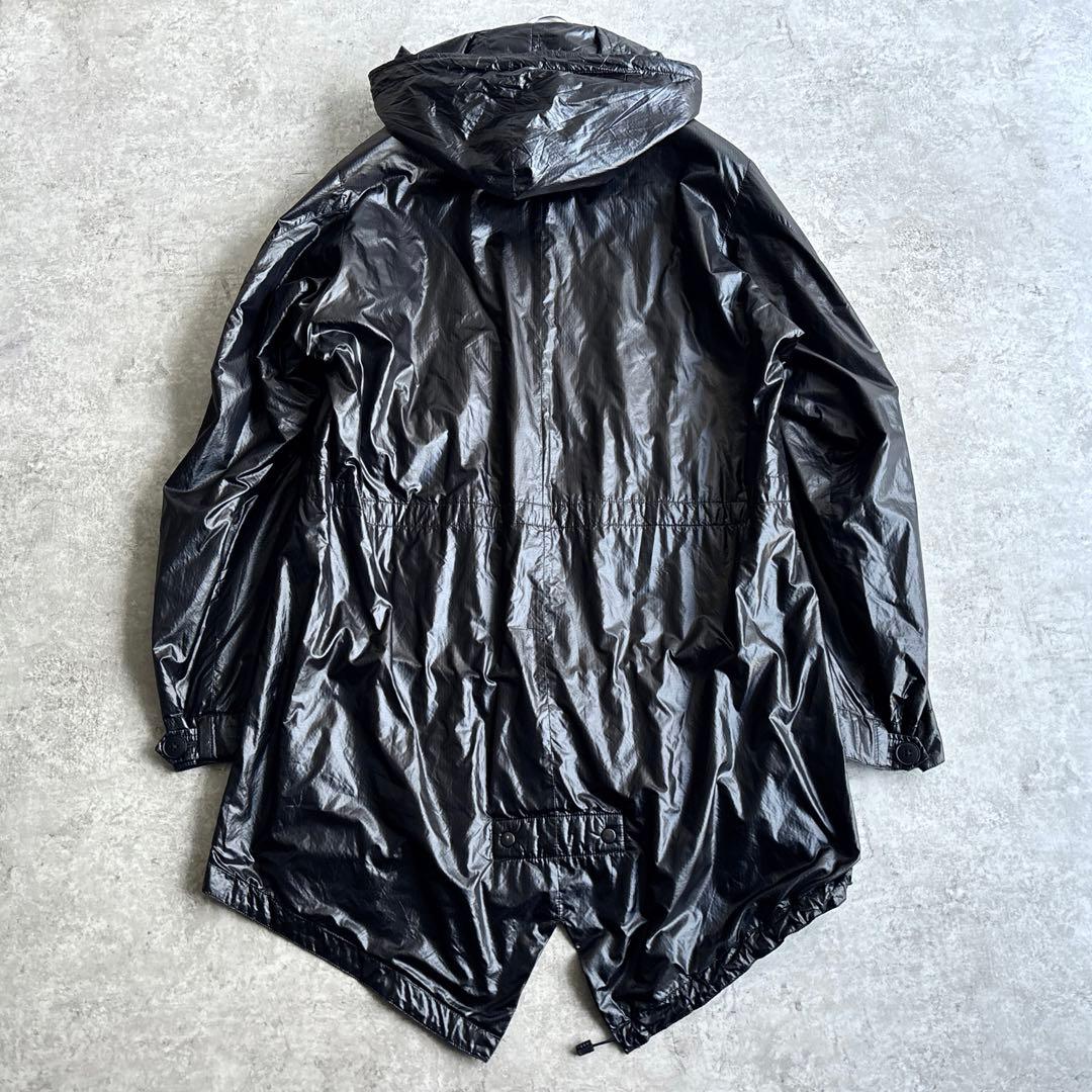 yohji yamamoto POUR HOMME ナイロン モッズコート