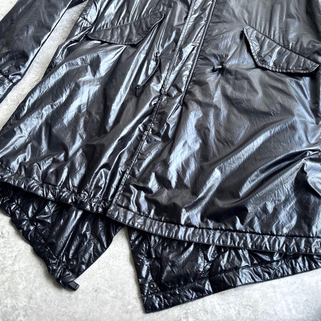 yohji yamamoto POUR HOMME ナイロン モッズコート