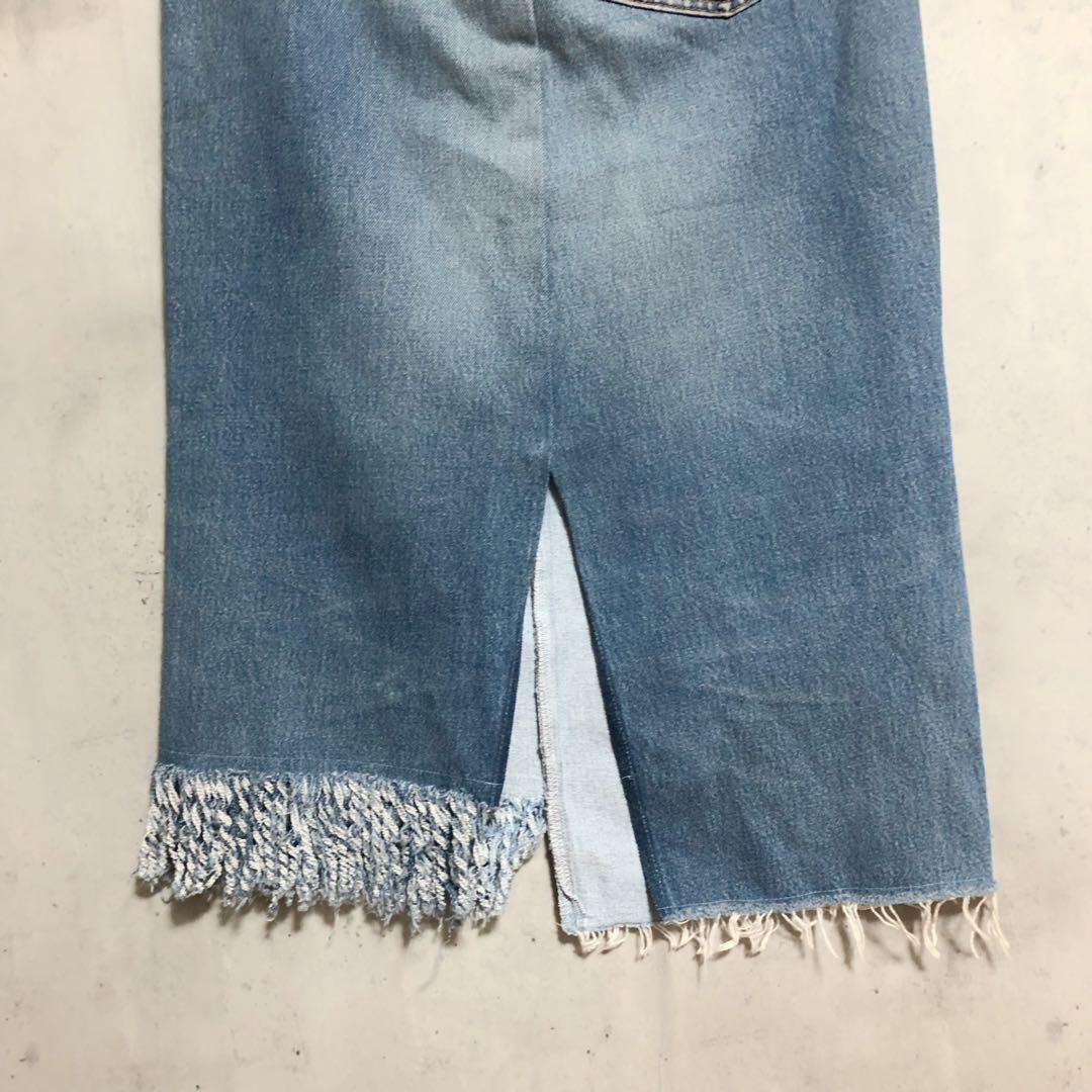 1er Arrondissement × リーバイス リメイクデニムスカート