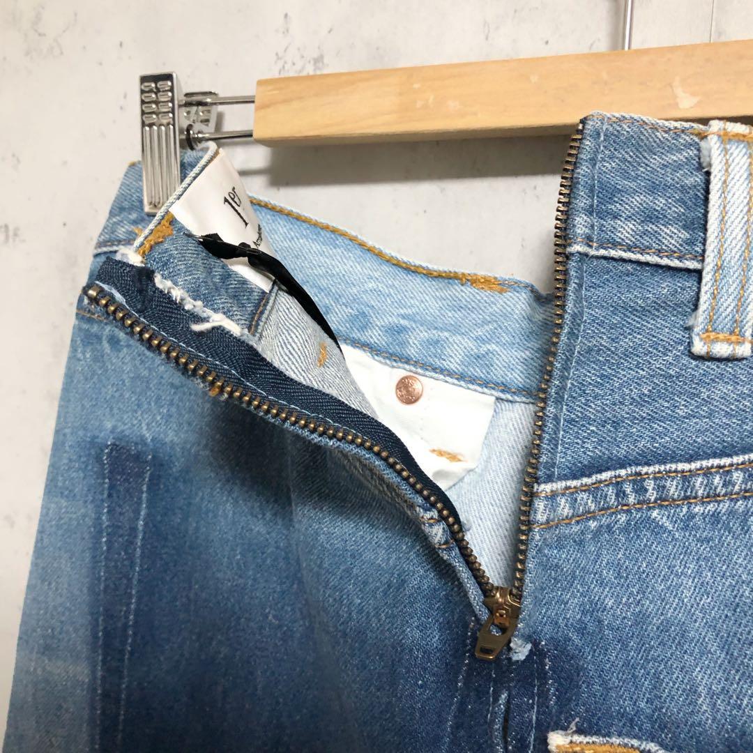 1er Arrondissement × リーバイス リメイクデニムスカート