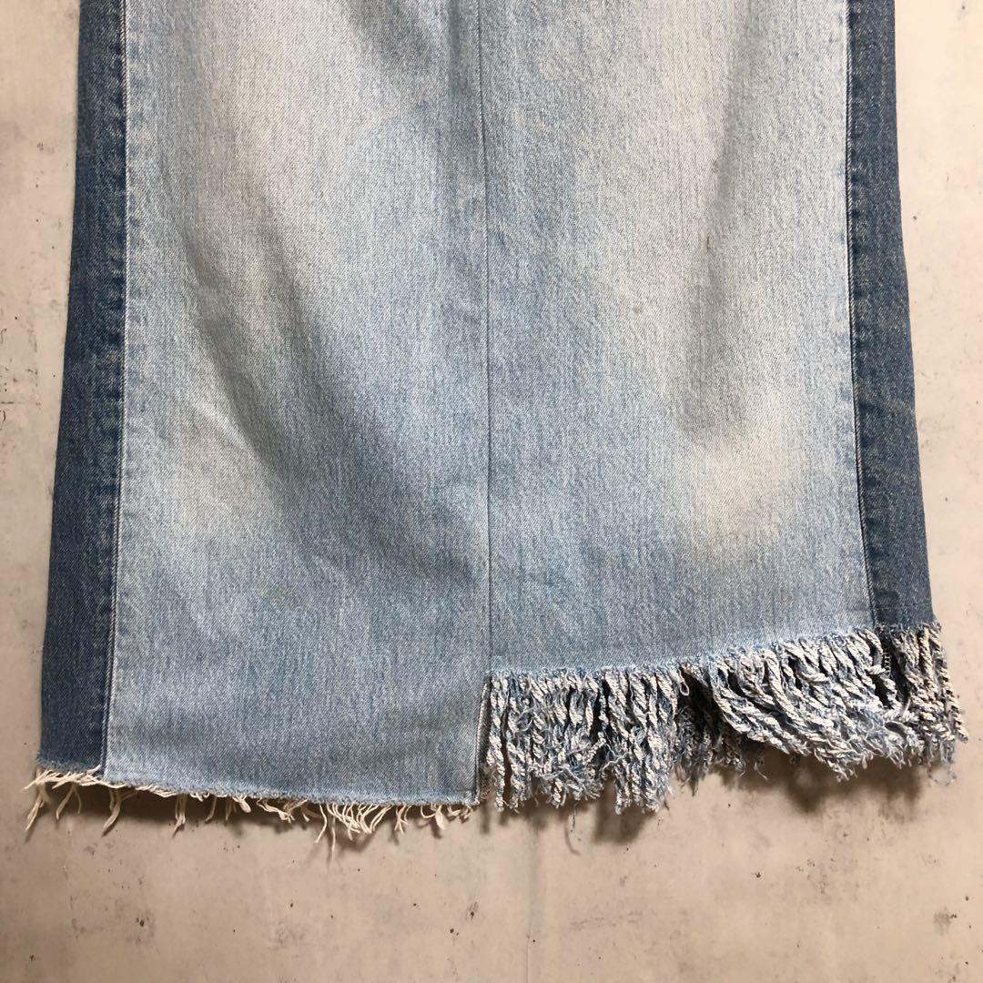 1er Arrondissement × リーバイス リメイクデニムスカート