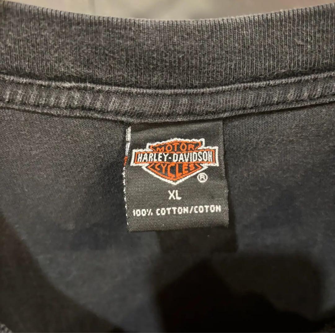 Harley-Davidson イーグル刺繍 Tシャツ