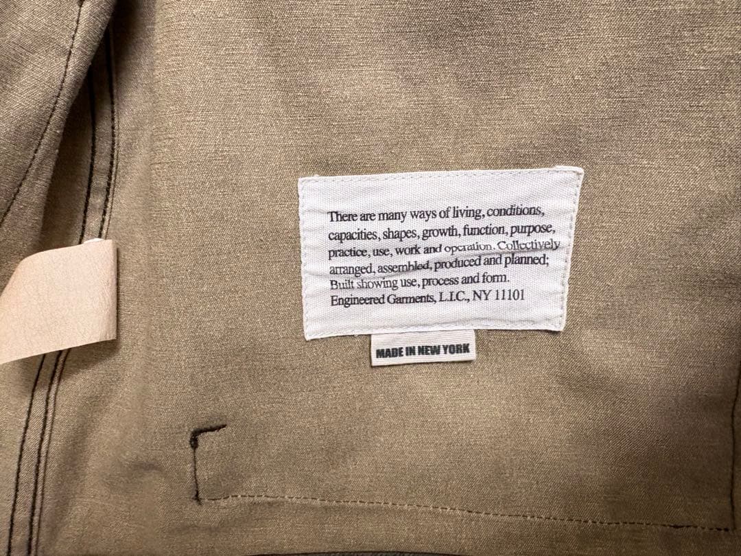 【名作】ENGINEERED GARMENTS ベスト M（L程度） USA製