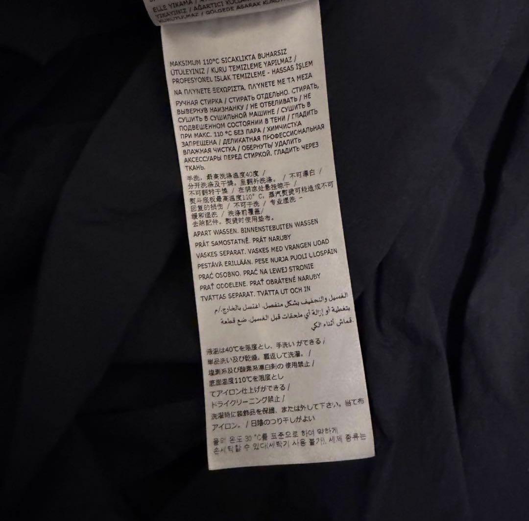 美品 Maison Margiela マルジェラ 現行モデル ナイロンコートS