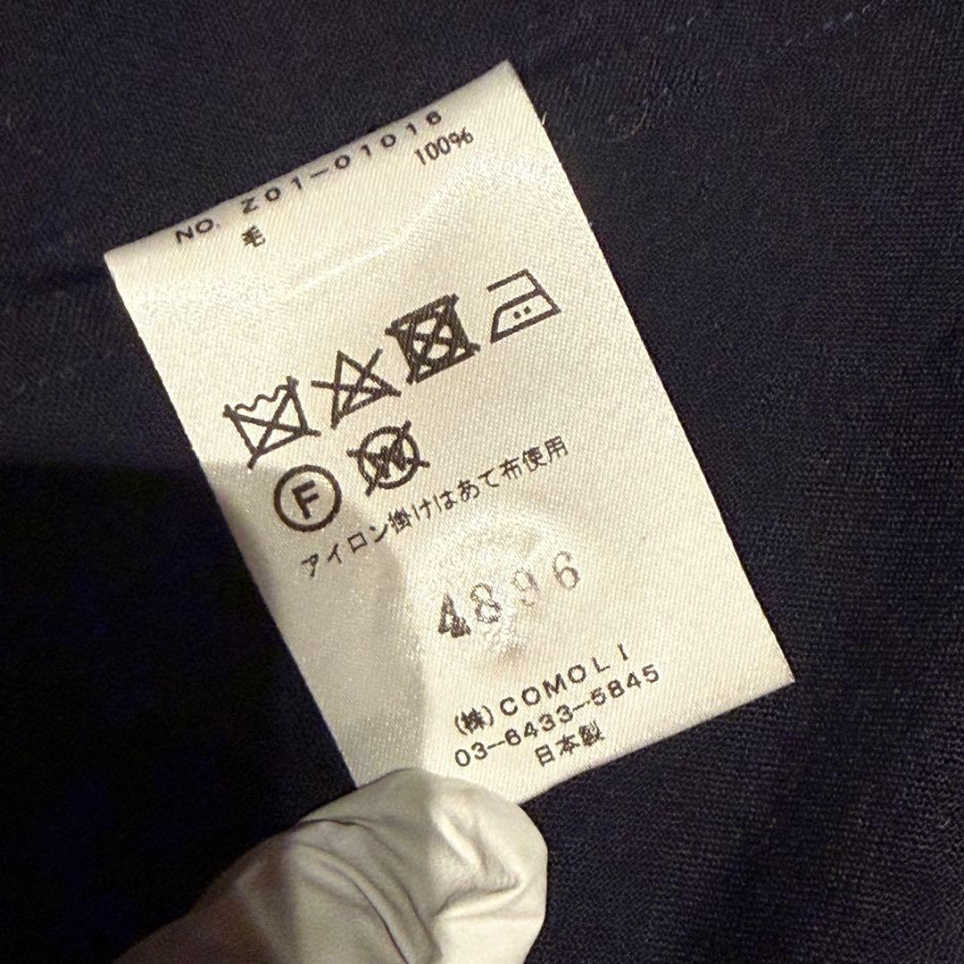 限定値下COMOLI 2024SSウールジャケット、ニータックパンツセットアップ