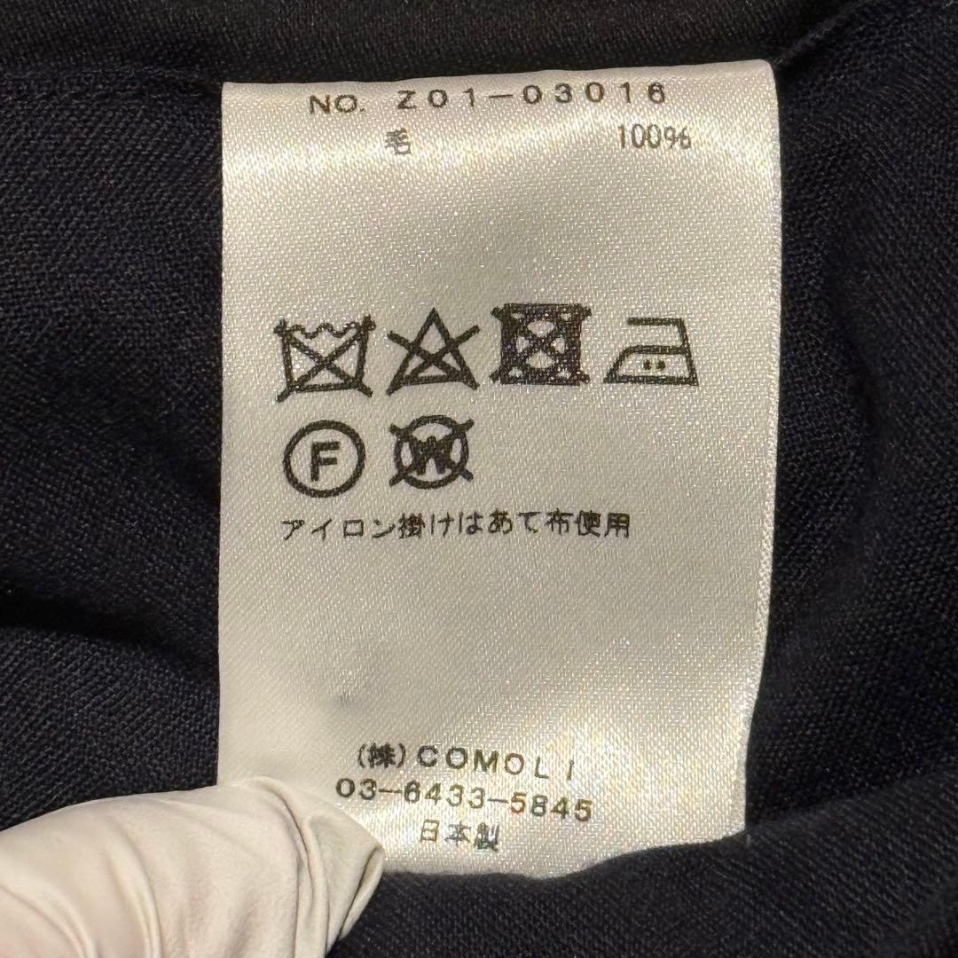 限定値下COMOLI 2024SSウールジャケット、ニータックパンツセットアップ