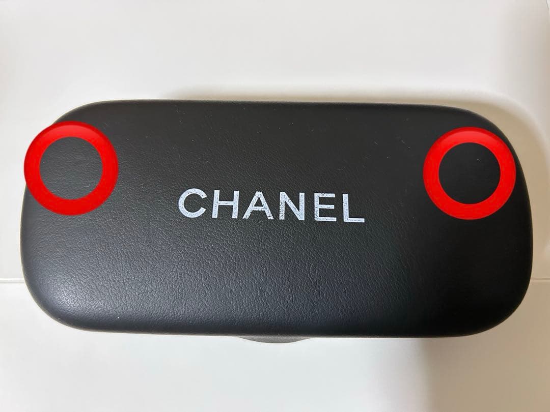 CHANEL サングラス ブラック 02462 ココマーク ゴールド ケース付き