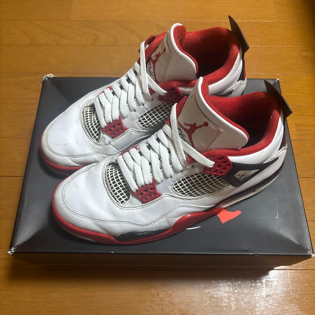 な*か様 Air Jordan 4 Retro OG \"Fire Red\" (2
