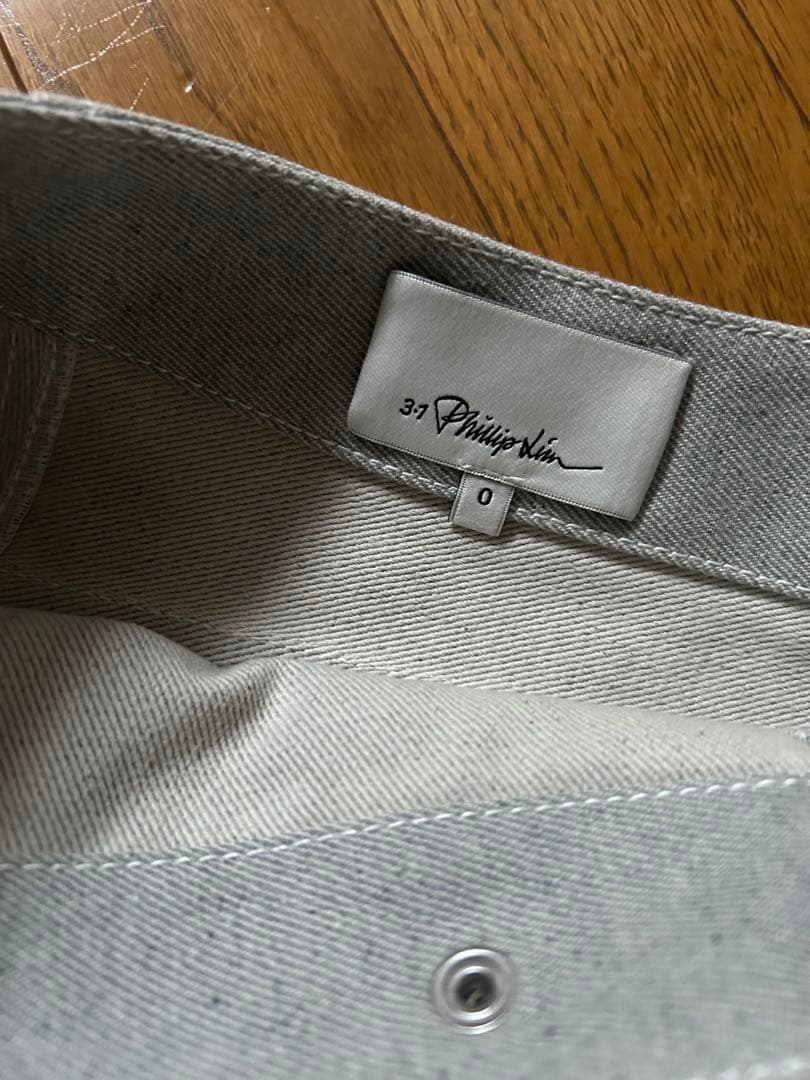 3.1 Phillip Lim スリーワンフィリップリム ラップスカート デニム