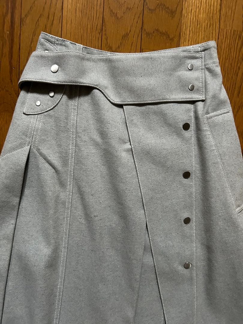 3.1 Phillip Lim スリーワンフィリップリム ラップスカート デニム
