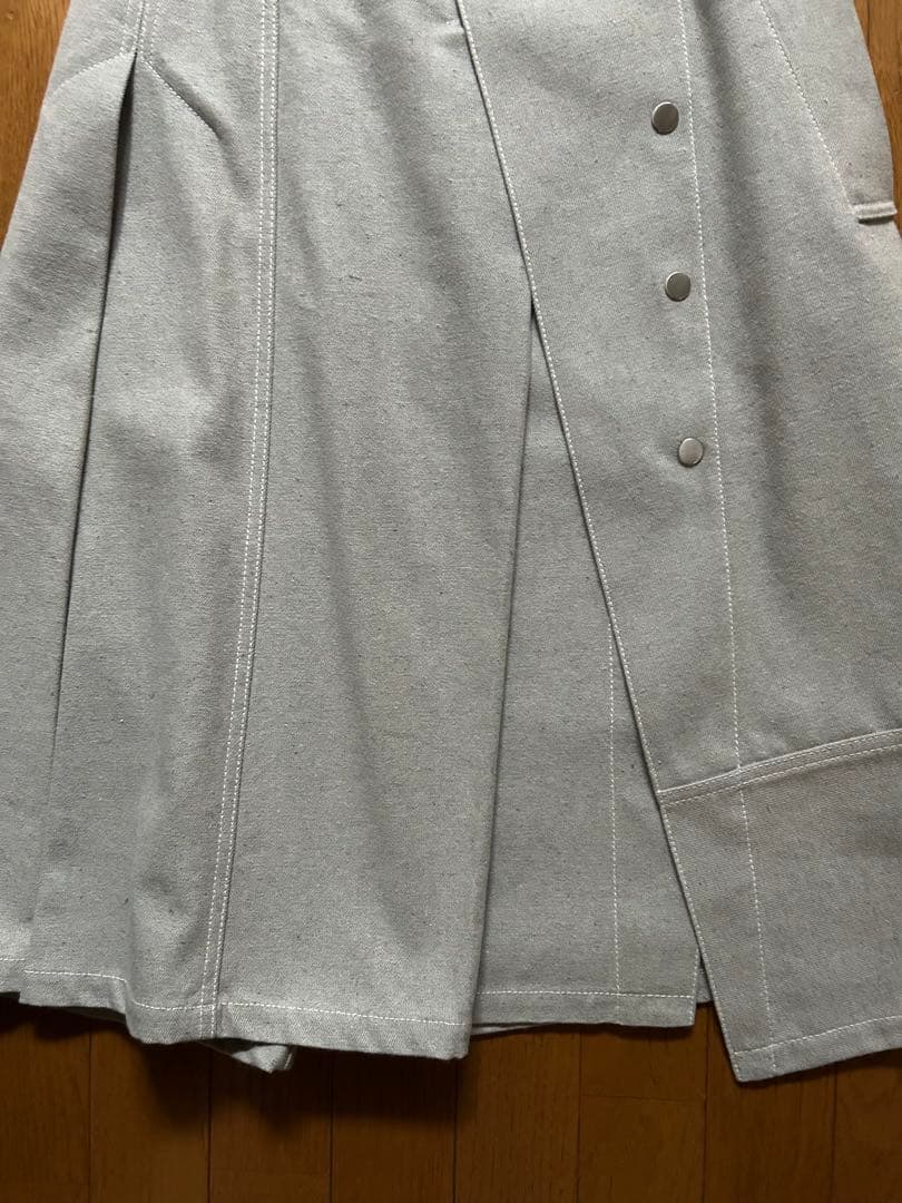 3.1 Phillip Lim スリーワンフィリップリム ラップスカート デニム
