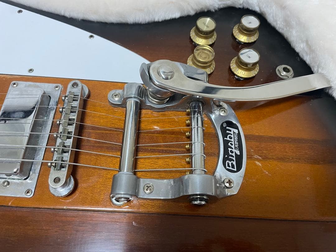 メ*ネ様 売切御免！gibson firebird bigsby 純正ハードケー
