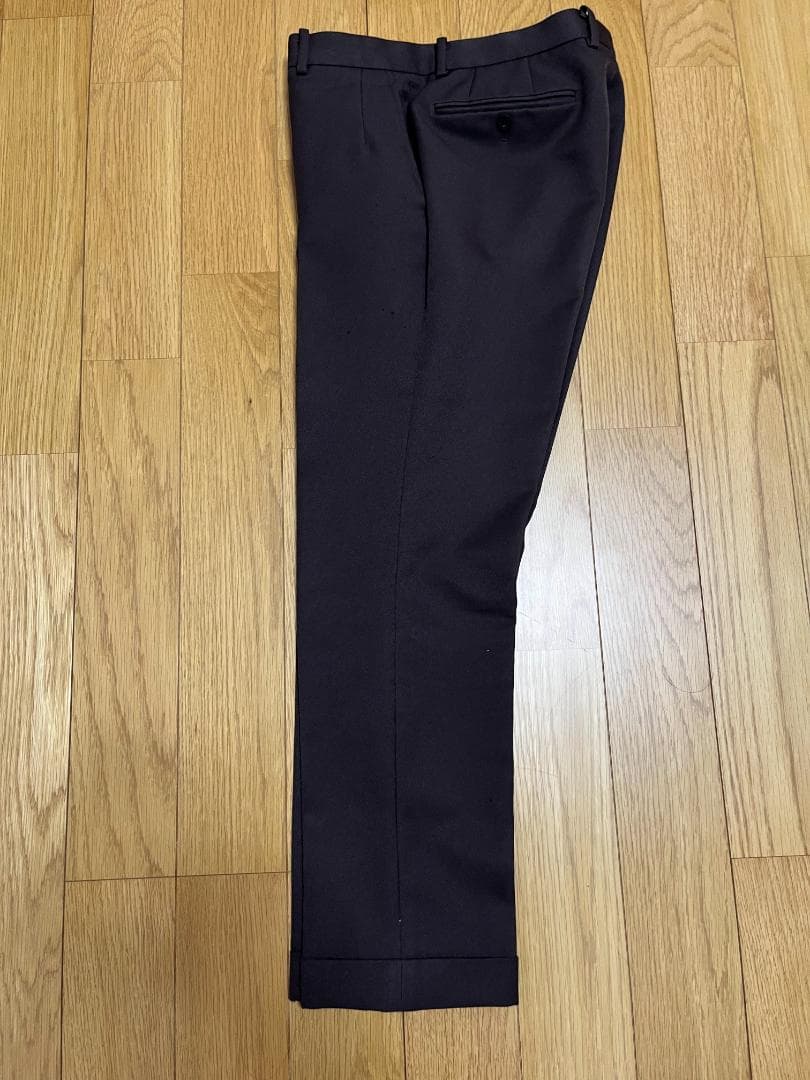 美品 KASHIYAMA 洗えるイージースーツ ダークブラウン ポリエステル