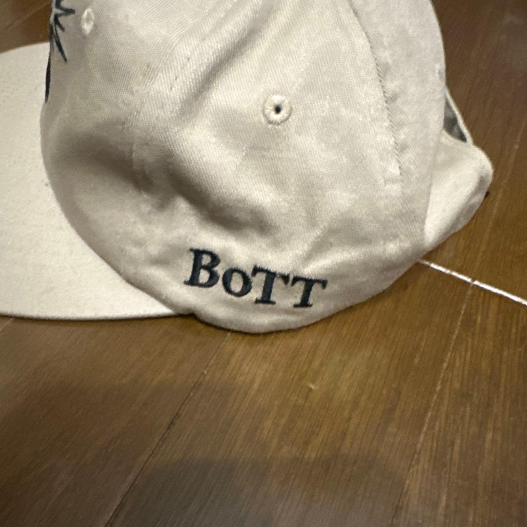 BOTT ボット 新品 ベージュ 未使用 コットン キャップ CAP ロゴ