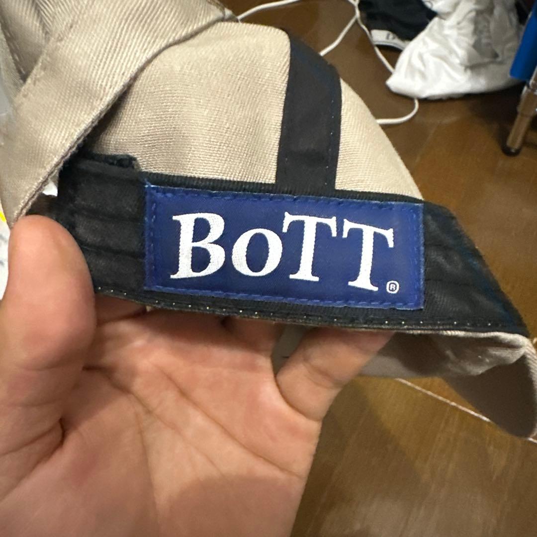 BOTT ボット 新品 ベージュ 未使用 コットン キャップ CAP ロゴ