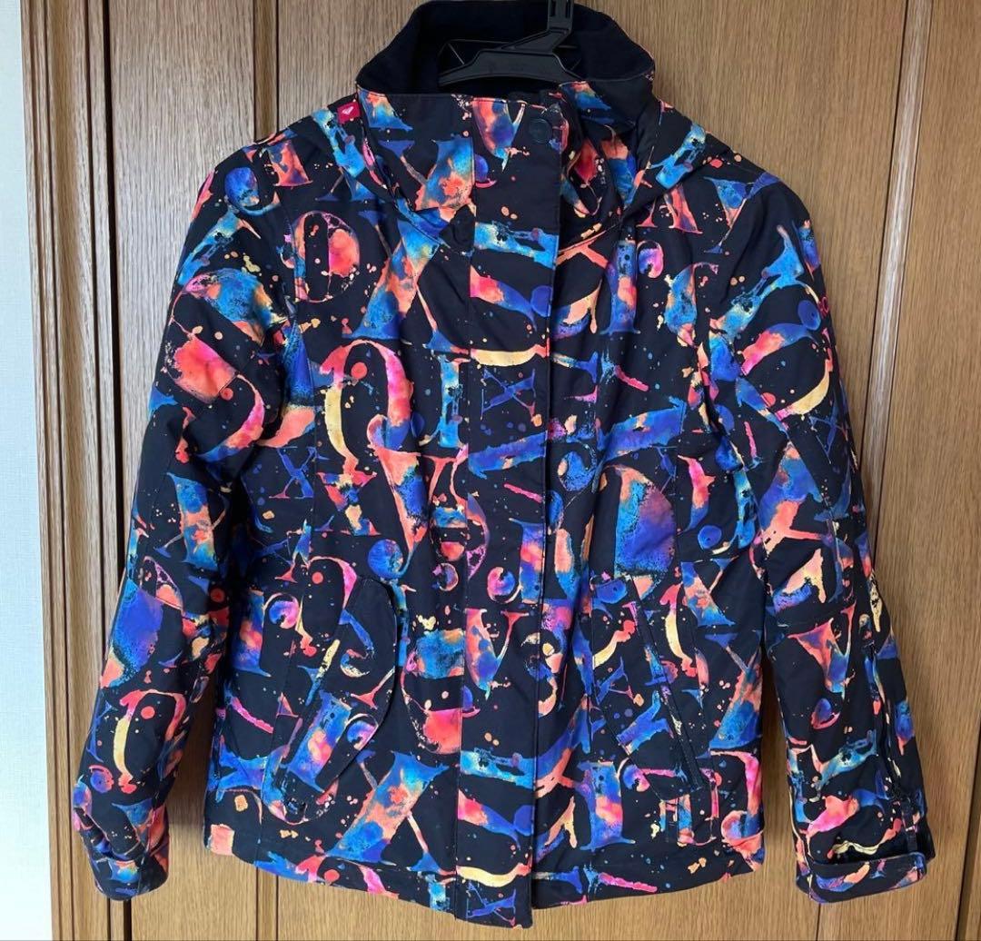 ROXYGIRL ロキシーキッズ　スキー　スノーボードウェア上下　M140雪遊び