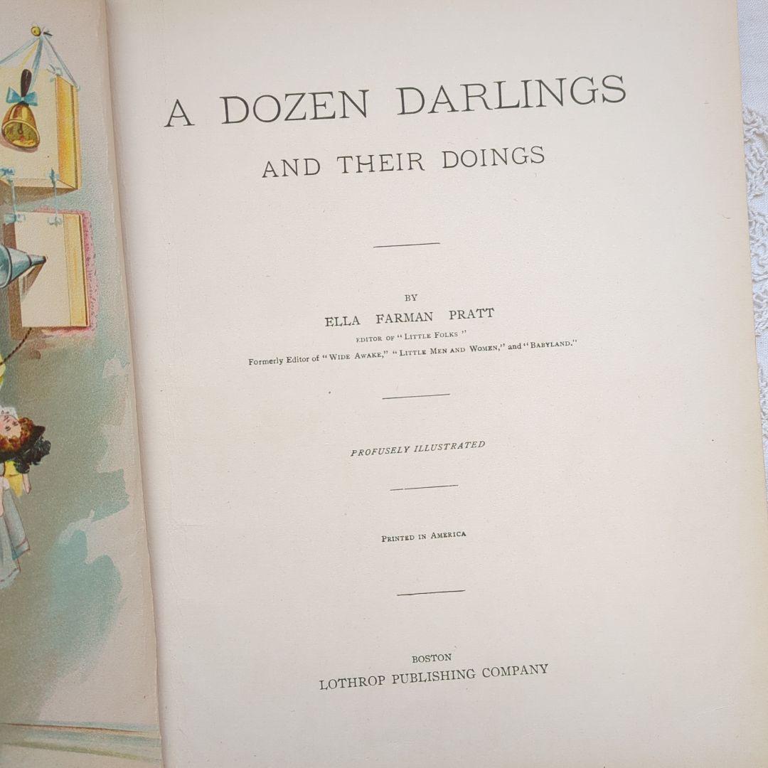 稀少1898アンティーク絵本 児童書 洋書古書 ヴィクトリアン ヴンテージ
