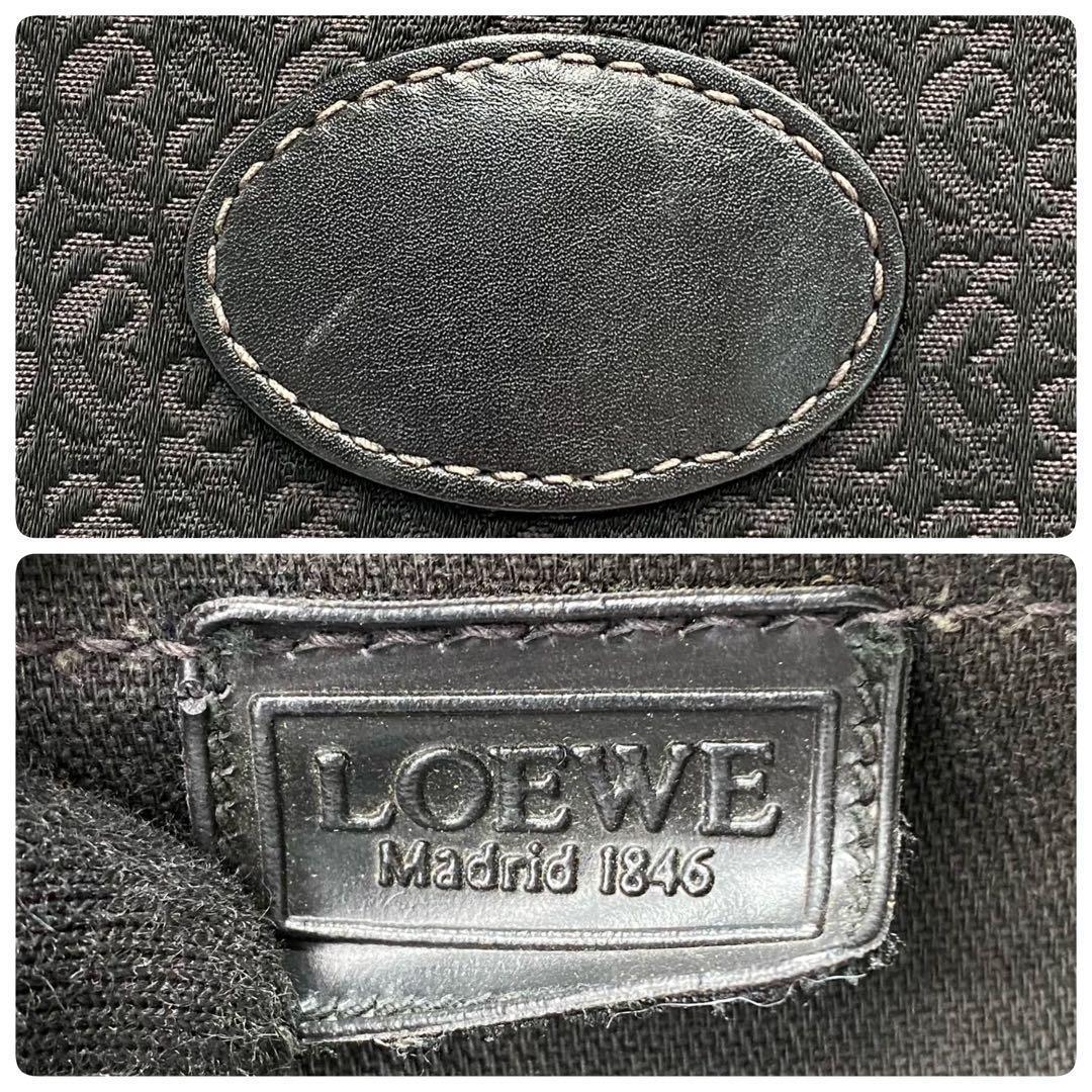 美品 LOEWE ロエベ アナグラム ボストン バッグ 旅行 出張 レディース
